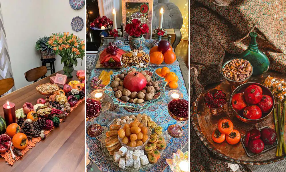 جدیدترین تزیینات شب یلدا،تزیین شب یلدا برای عروس اینستاگرام،سفره شب یلدا امسال،سفره شب یلدا باکلاس،تزیین سفره شب یلدا لاکچری عروس،تزیین میز شب یلدا ساده و شیک،جدیدترین تزیینات شب یلدا برای عروس