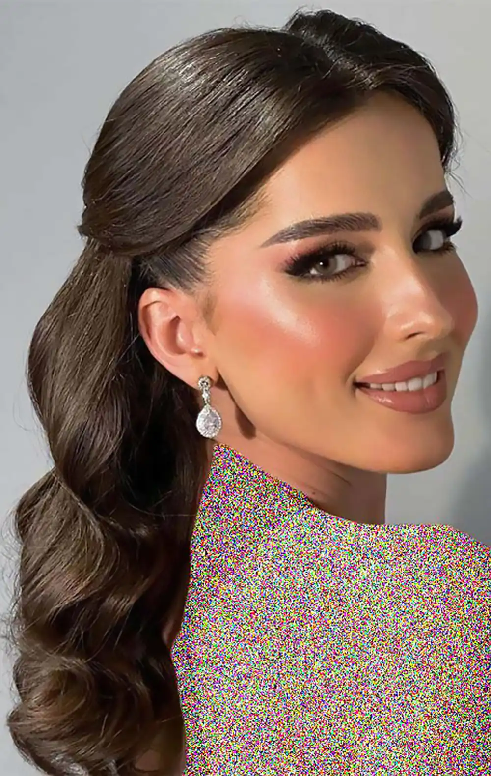 میکاپ و شینیون لایت اینستاگرام