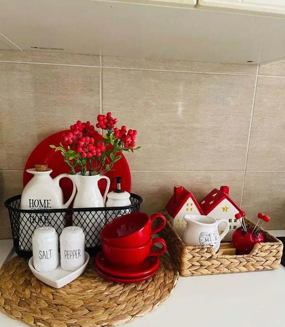 تزیین روی کابینت عروس