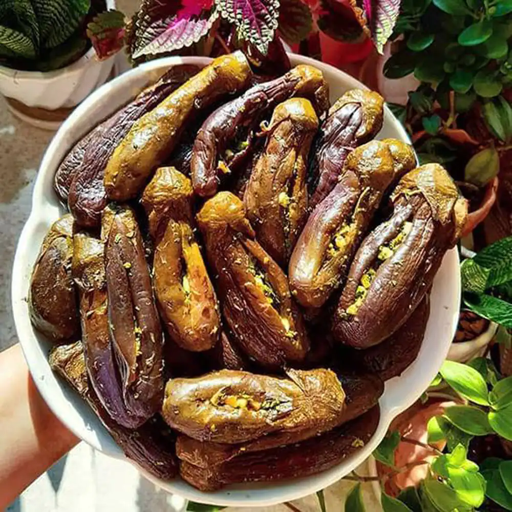 تزیین ترشی برای سفره