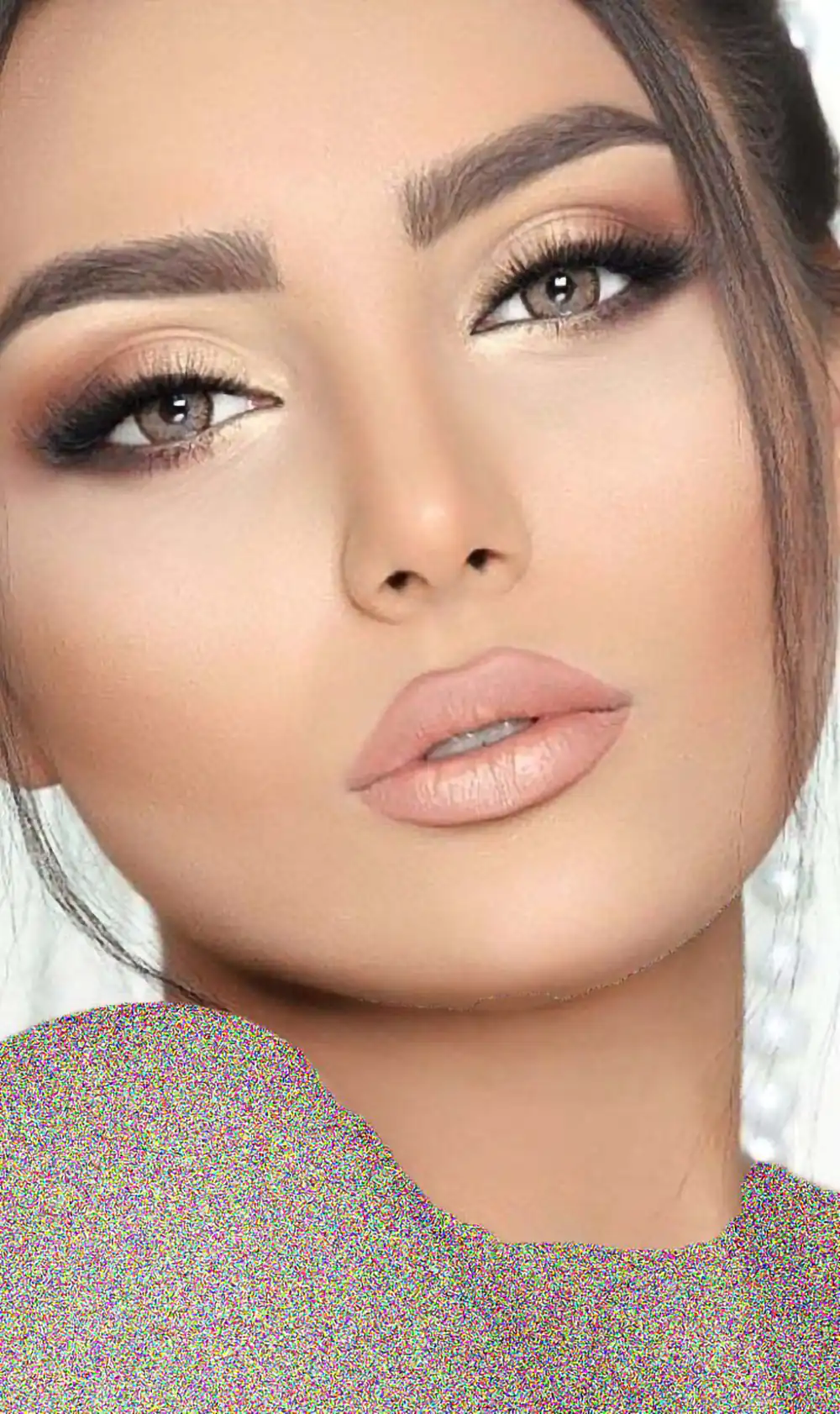 آرایش لایت دخترانه برای عروسی