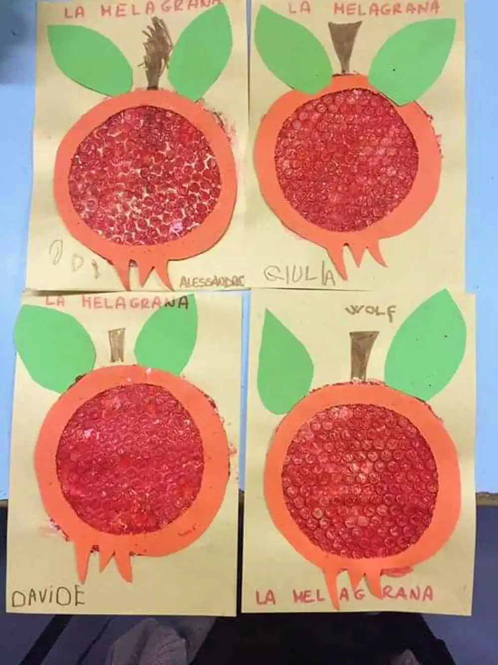 کاردستی شب یلدا با وسایل دور ریختنی