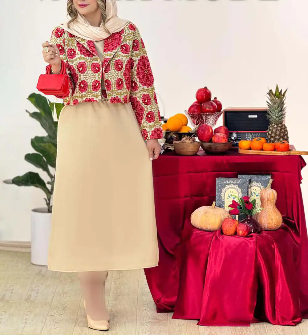 لباس یلدایی زنانه