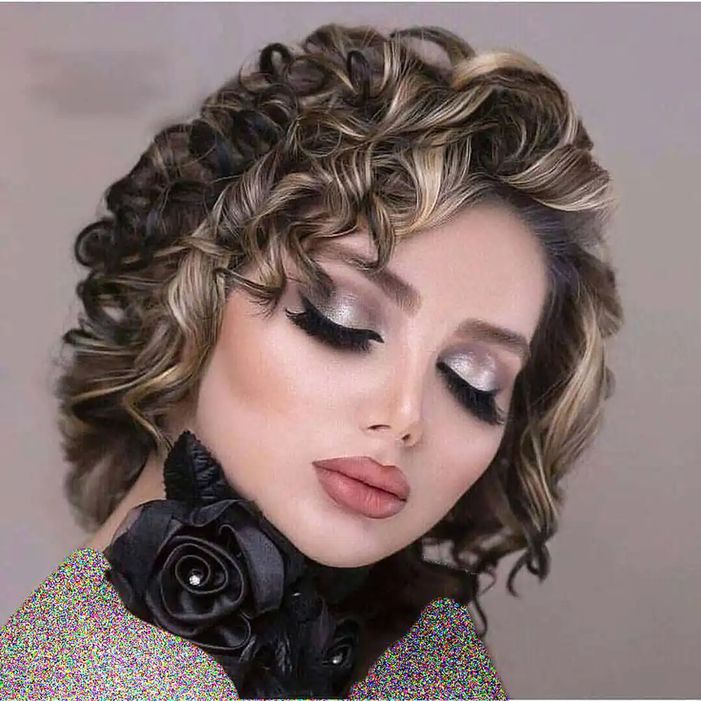 شینیون ساده مو برای عروسی