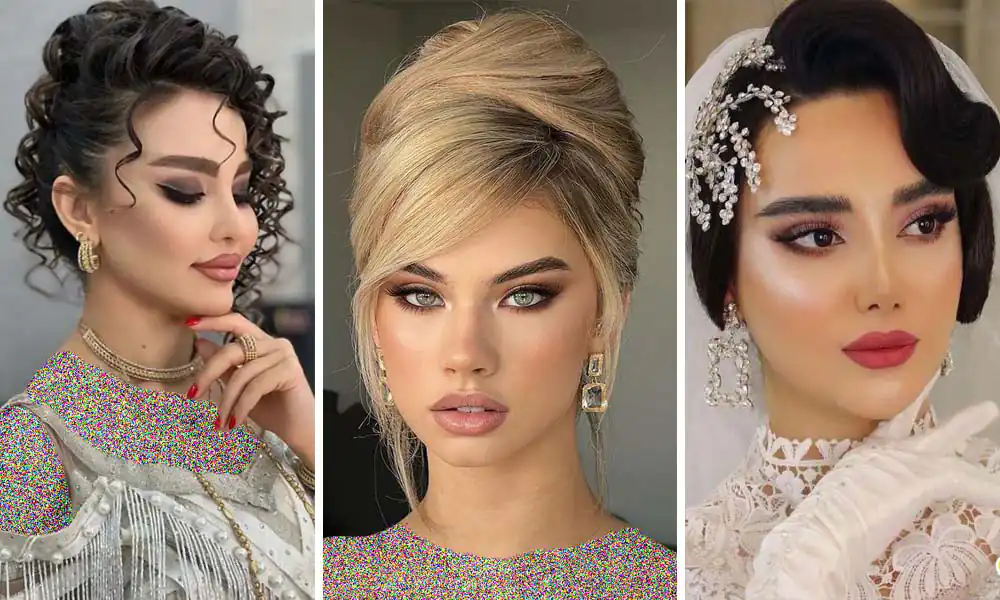 شینیون ساده مو برای عروسی،مدل شینیون ساده مجلسی،مدل شینیون ساده و شیک جدید،شینیون ساده و شیک در منزل،مدل شینیون ساده و باز،شینیون ساده و شیک اروپایی،مدل شینیون اروپایی جدید