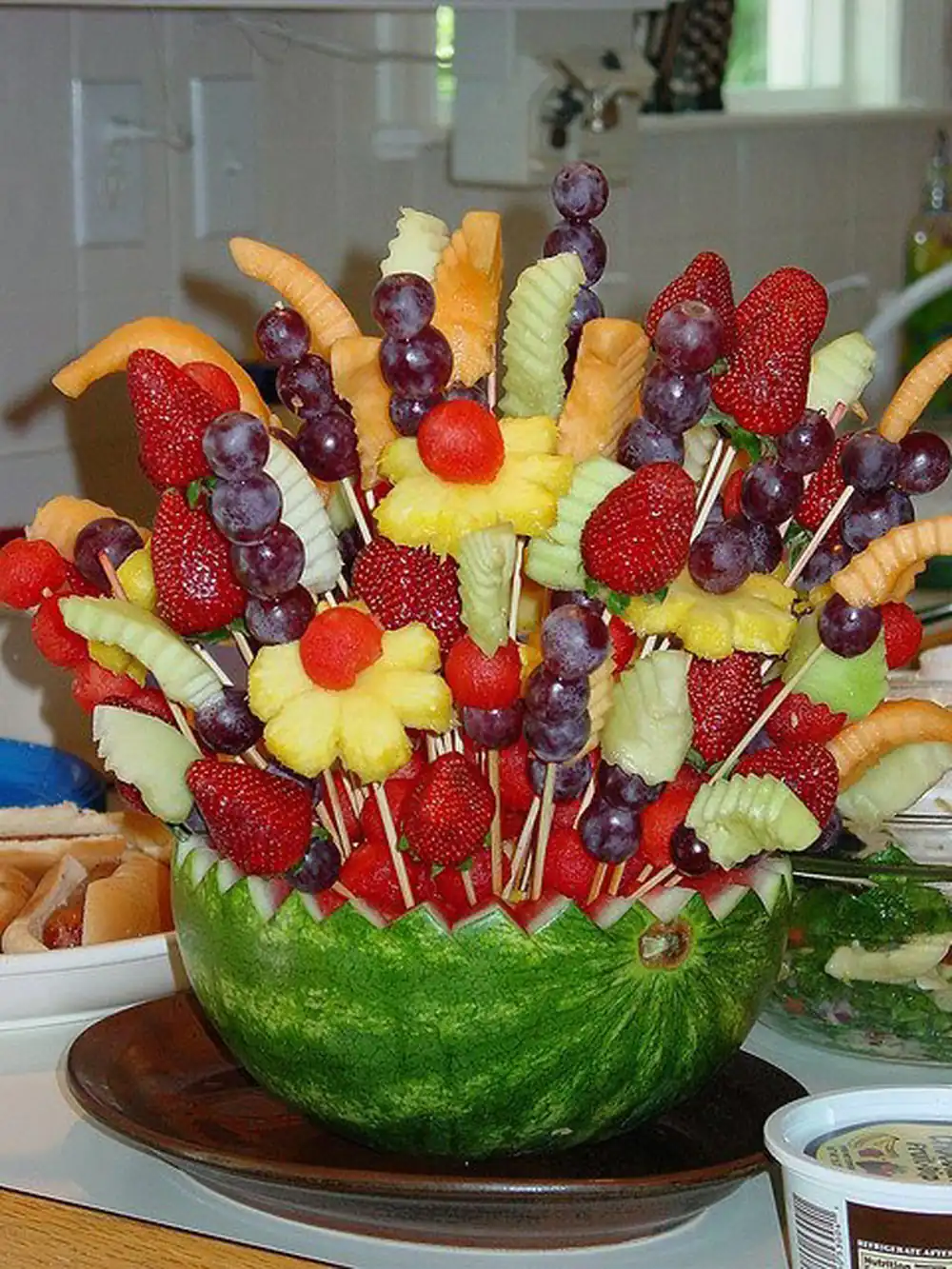 تزیین خوراکی های شب یلدا