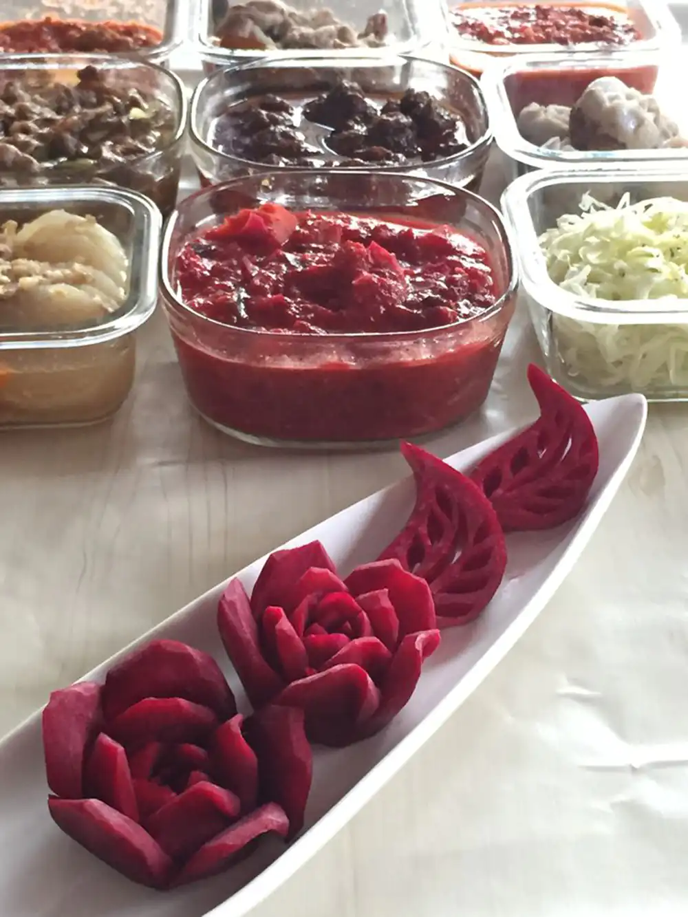 تزیین لبو برای مدرسه