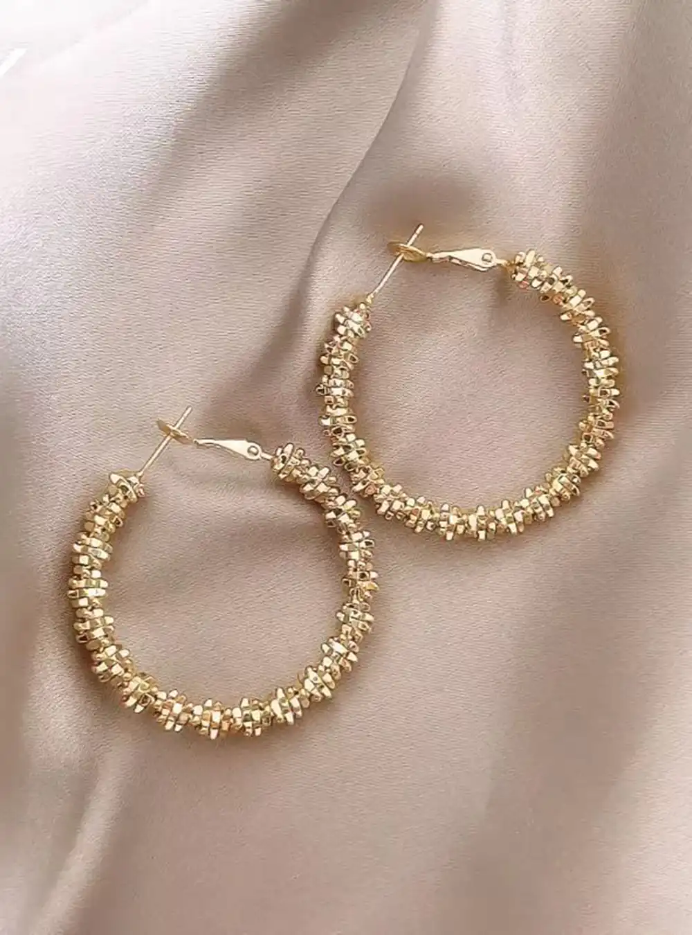 مدل گوشواره حلقه ای ایتالیایی