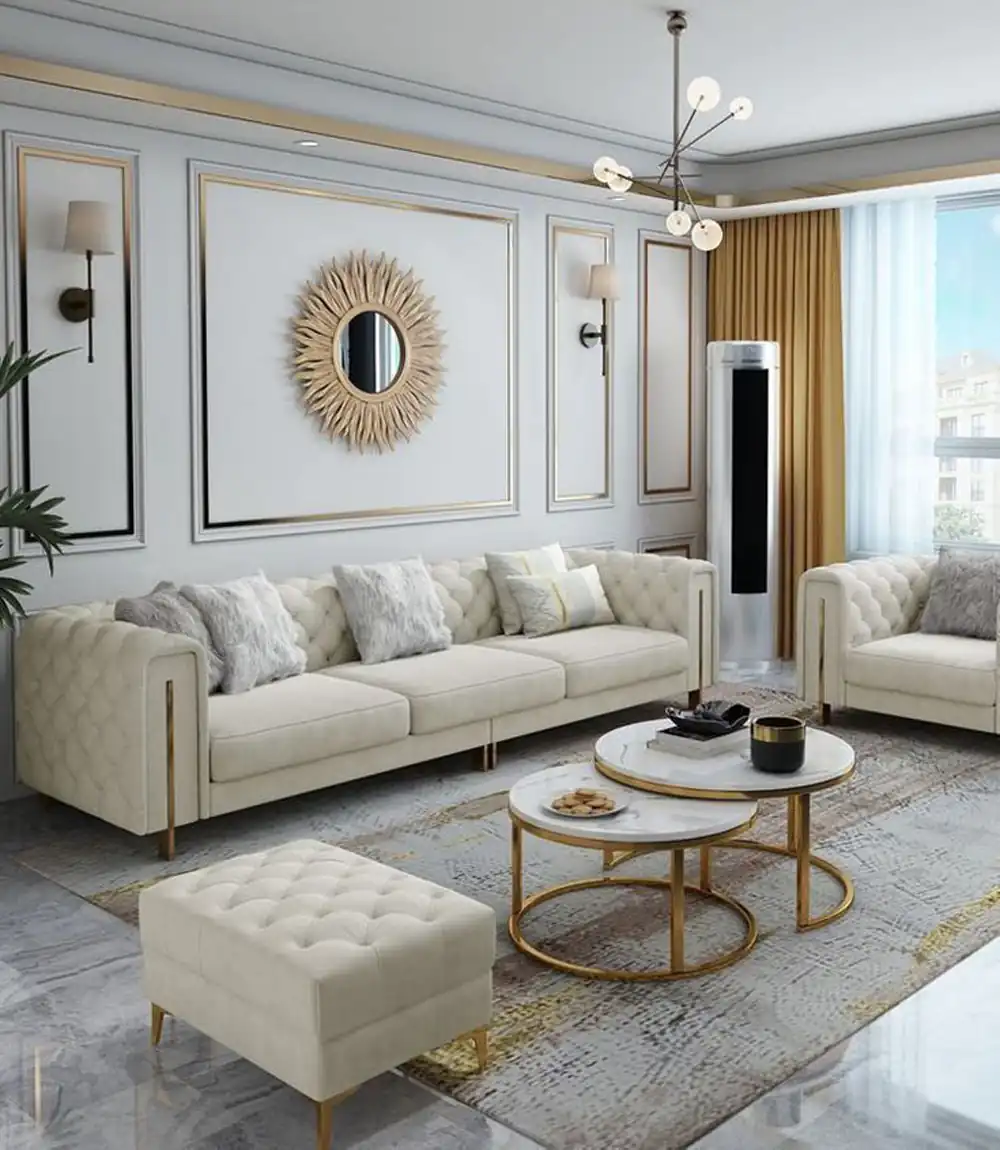 دیزاین حال پذیرایی شیک