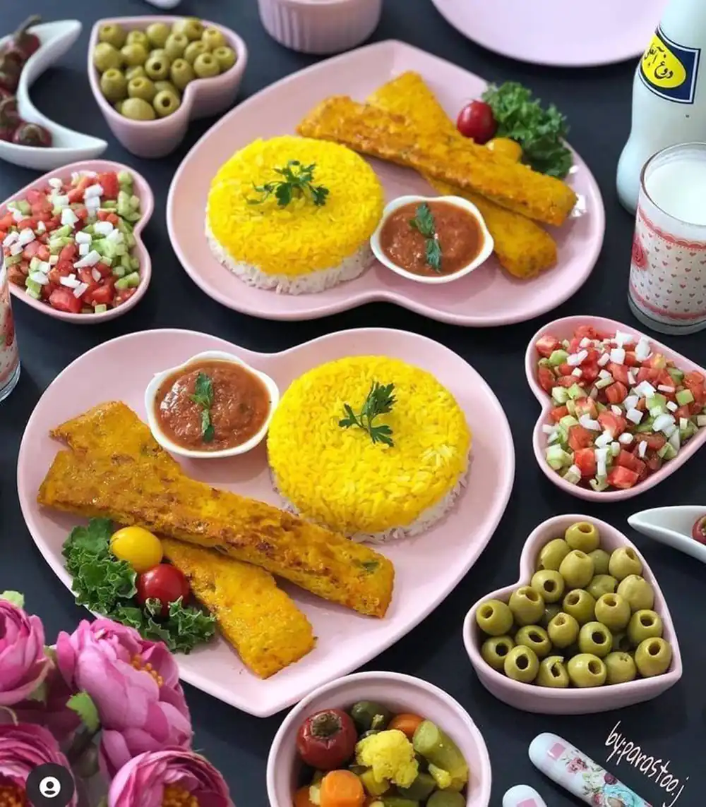 ایده تزیین غذا