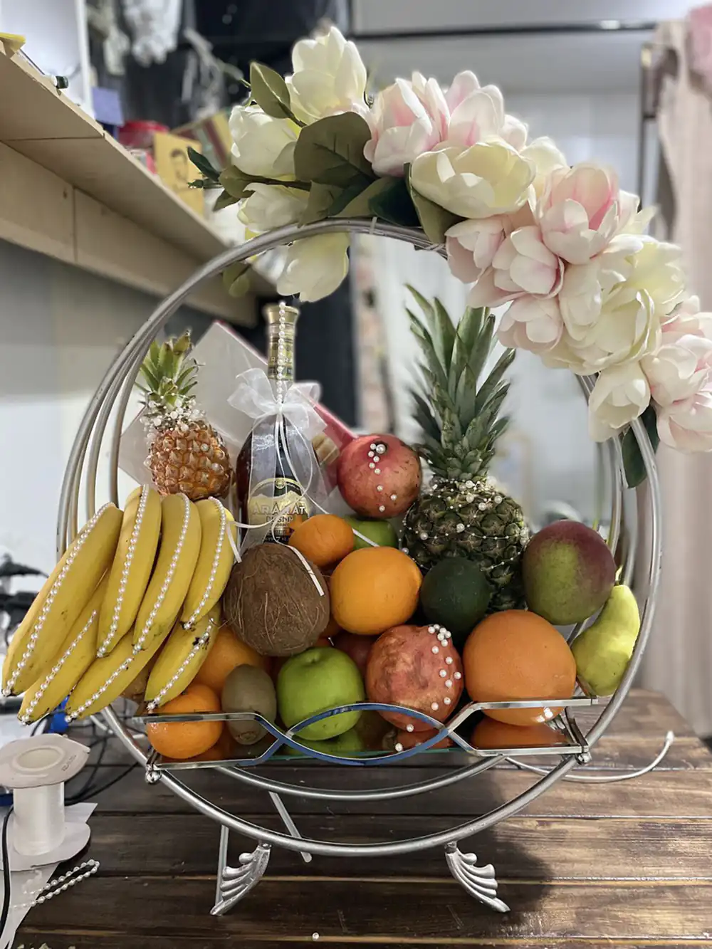 تزیین میوه تابستانی برای عروس