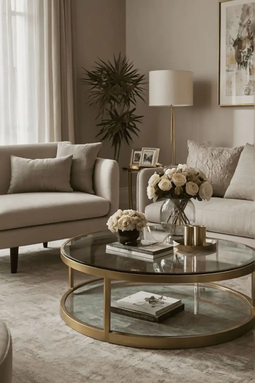 چیدمان پذیرایی لوکس
