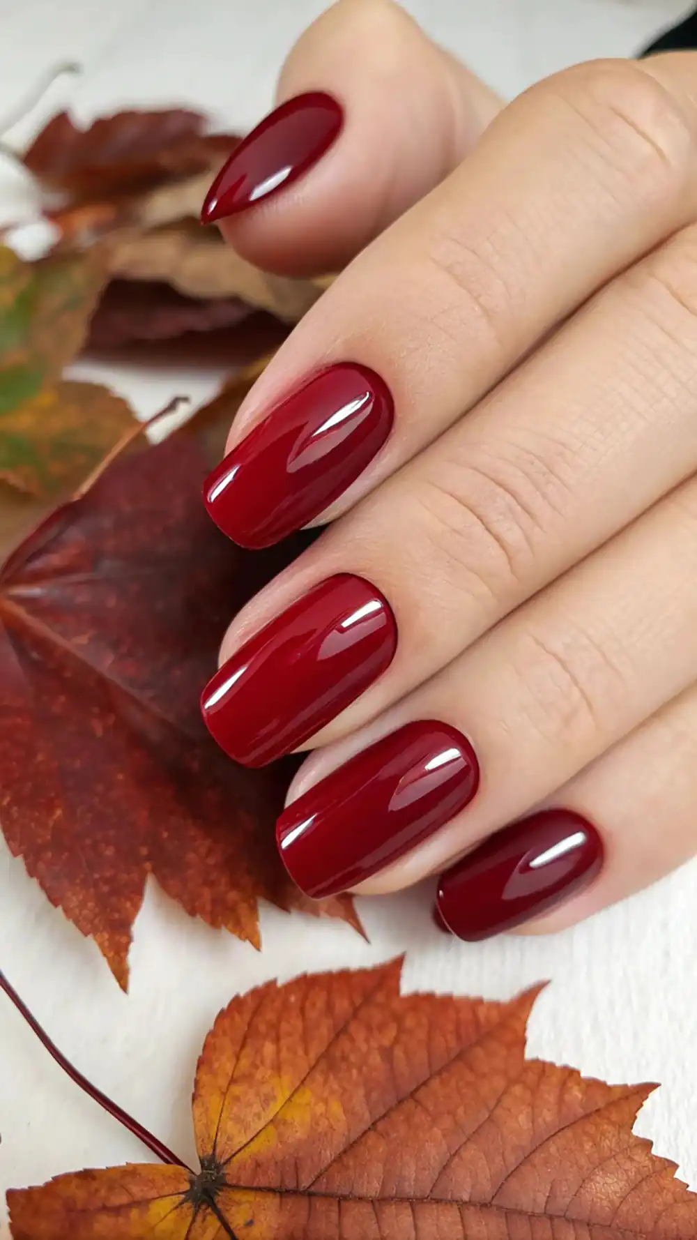طراحی ناخن برای پاییز