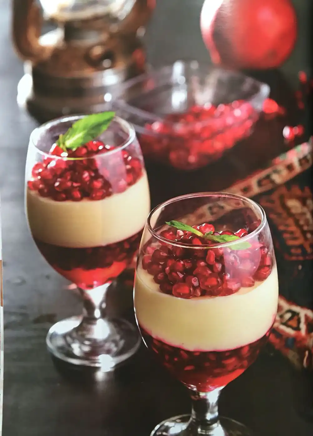 ایده تزیین دسر شب یلدا