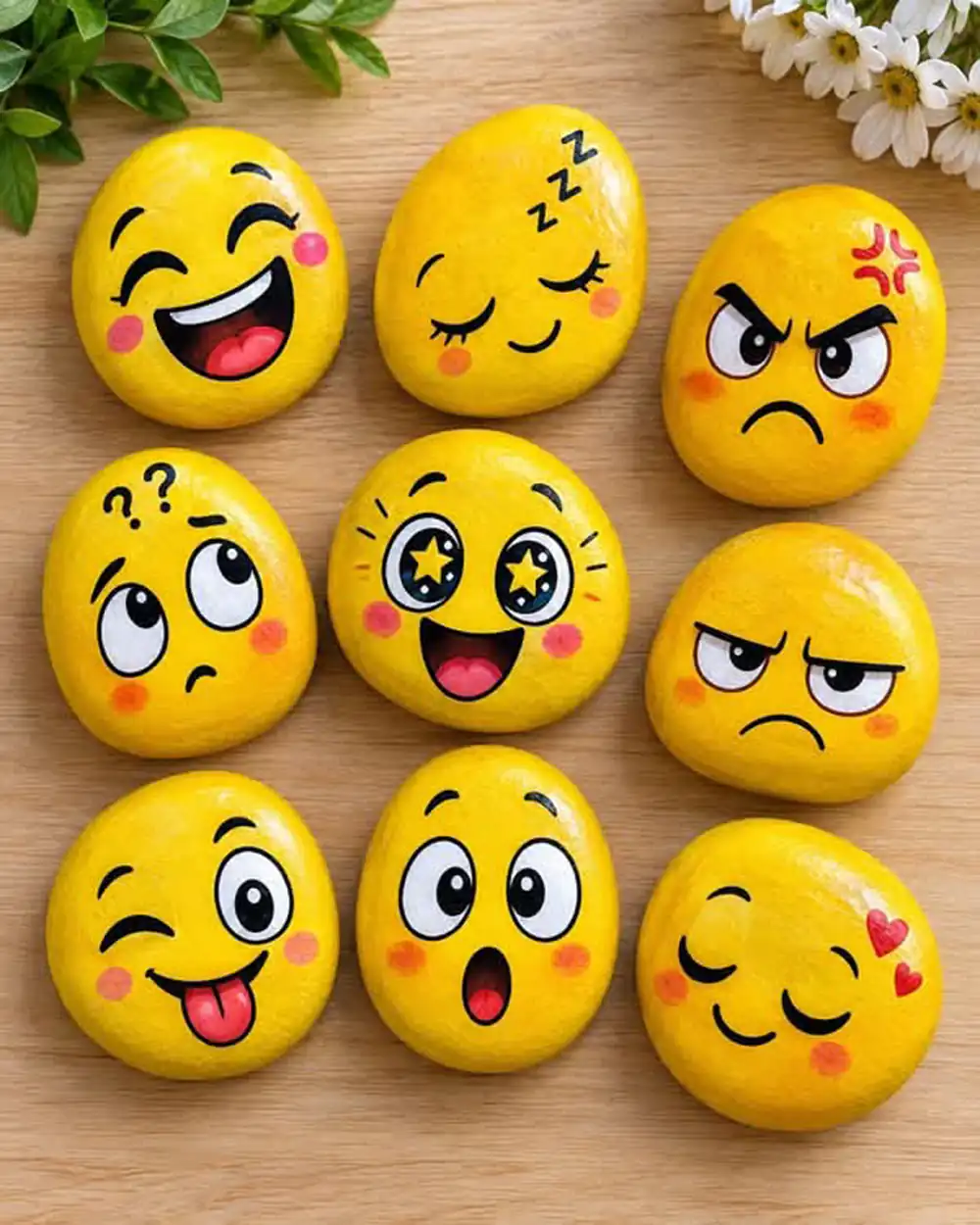  ایده نقاشی روی سنگ